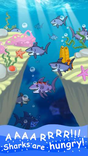 Play APK Angry Shark Evolution - fun craft cash tap clicker  and enjoy Angry Shark Evolution - fun craft cash tap clicker using 