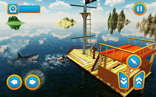 Play APK Angry Whale Shark Hunter - Raft Survival Mission  and enjoy Angry Whale Shark Hunter - Raft Survival Mission using ApkO