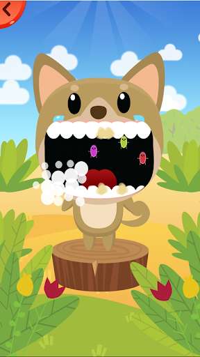 Play APK ANIMAL BRUSHING TEETH for kids  and enjoy ANIMAL BRUSHING TEETH for kids with UptoPlay com.atech.brushteeth