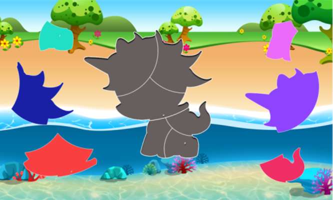Play Animal jigsaw, fruit jisaw 