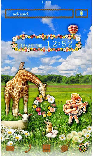 Play APK Animal Theme-Fine and Sunny-  and enjoy Animal Theme-Fine and Sunny- with UptoPlay jp.co.a_tm.android.plus_fine_and_sunny
