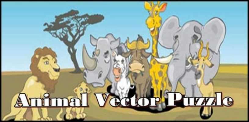 Play Animal Vector Puzzle Play Animal Vector Puzzle