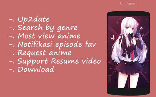 Play APK AnimLovers - Anime Channel Sub indo Reborn  and enjoy AnimLovers - Anime Channel Sub indo Reborn with UptoPlay site.realanime.animlov.animlov