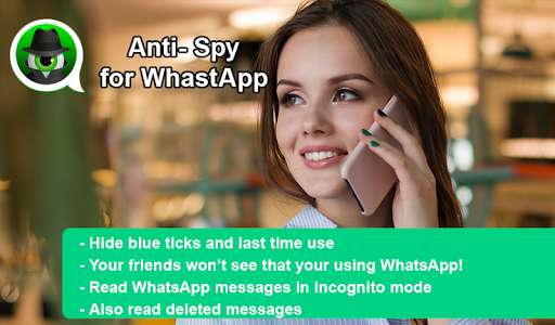 Play APK Anti Spy for WhatsApp - Hide Last Seen  and enjoy Anti Spy for WhatsApp - Hide Last Seen with UptoPlay com.whatsappagent.boyfriendagent