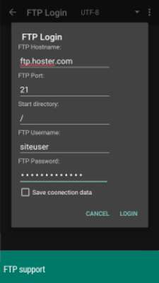 Play anWriter text editor 