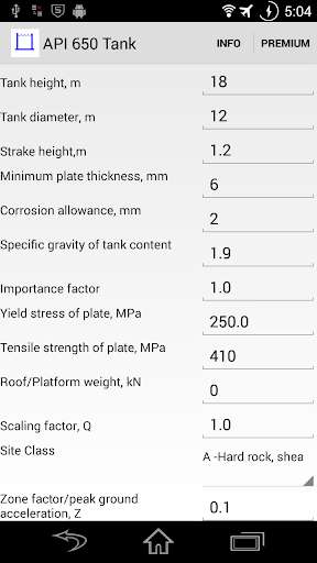 Play APK API 650 Tank Design  and enjoy API 650 Tank Design with UptoPlay com.apitankmain