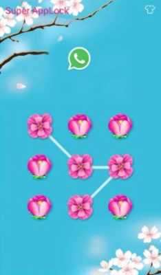 Play AppLock Theme Blossom Flower 