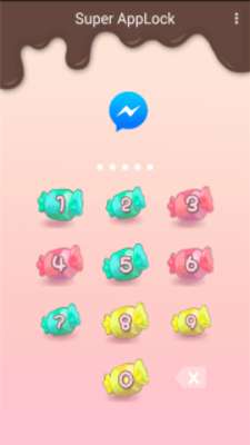Play AppLock Theme Candy Sweety 