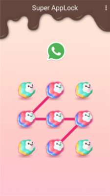 Play AppLock Theme Candy Sweety 