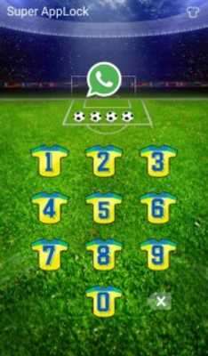 Play AppLock Theme Goal Football 