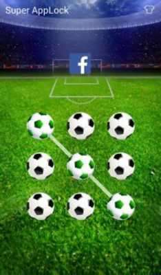 Play AppLock Theme Goal Football 
