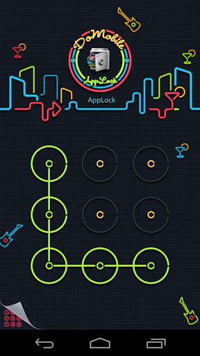 Play AppLock Theme Night Club 