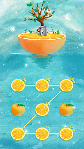 Play AppLock Theme Orange 