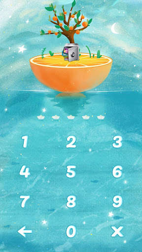 Play AppLock Theme Orange 