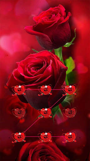 Play APK AppLock Theme Red Rose  and enjoy AppLock Theme Red Rose with UptoPlay com.eosapplock.xin.redrose