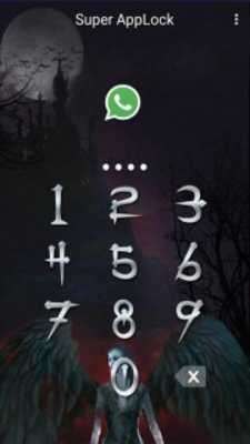 Play AppLock Theme Vampire FullMoon 