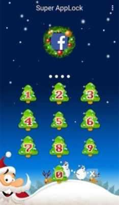Play AppLock Theme Xmas Gift Wish 