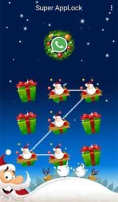 Play AppLock Theme Xmas Gift Wish 