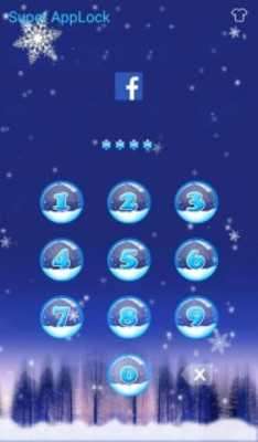 Play AppLock Theme Xmas Night 