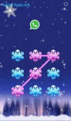 Play AppLock Theme Xmas Night 