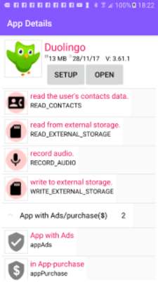 Play Apps Ads Detector (Does not block) 