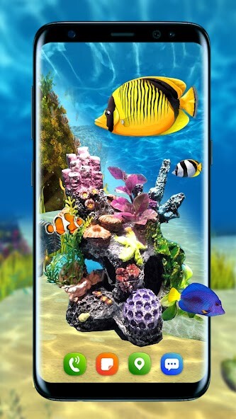 Play Aquarium Fish Live Wallpaper 