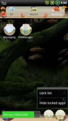 Play Aquarium GO Launcher EX Theme 