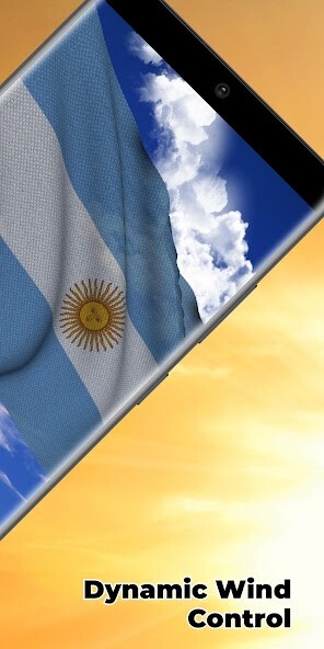 Play APK Argentina Flag Live Wallpaper  and enjoy Argentina Flag Live Wallpaper with UptoPlay com.app4joy.argentina_free
