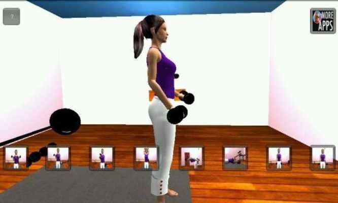 Play Arm 3D Workout Sets for Girls 