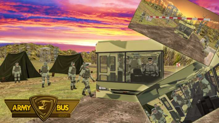 Play Army Bus Driving US Solider Duty 