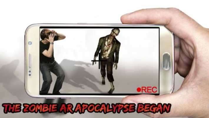 Play AR Zombie Fighting 3D: Pro Video Maker 