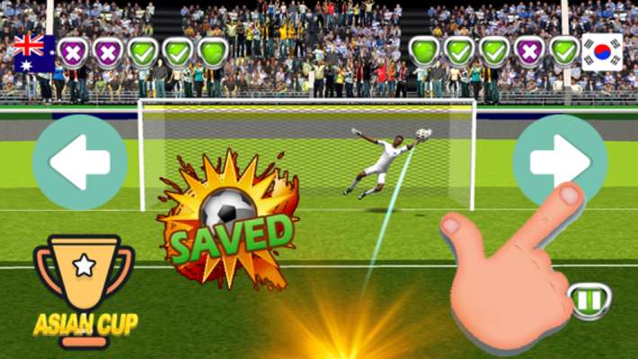Play Asian Cup Penalty Shootout 