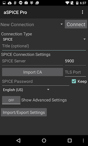 Play aSPICE: Secure SPICE Client 