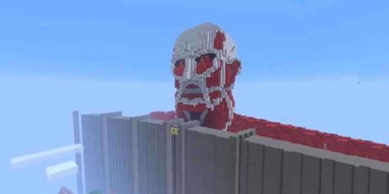 Play Attack Giant Titan Minecraft 