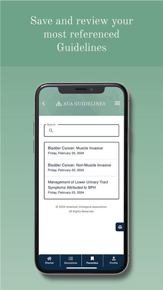 Play APK AUA Guidelines at a Glance  and enjoy AUA Guidelines at a Glance with UptoPlay org.auanet.Guidelines