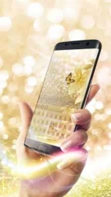 Play Auric butterfly gold keyboard 