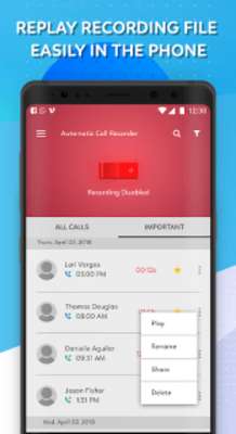 Play Auto Call Recorder 2018 