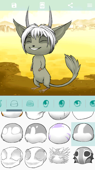 Play APK Avatar Maker: Fantasy Chibi  and enjoy Avatar Maker: Fantasy Chibi with UptoPlay com.bianf.avatars.chibi_animals