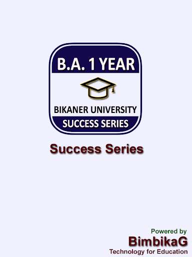 Play APK BA 1st Year Bikaner University  and enjoy BA 1st Year Bikaner University with UptoPlay in.bimbikag.bafybikaneruniversity