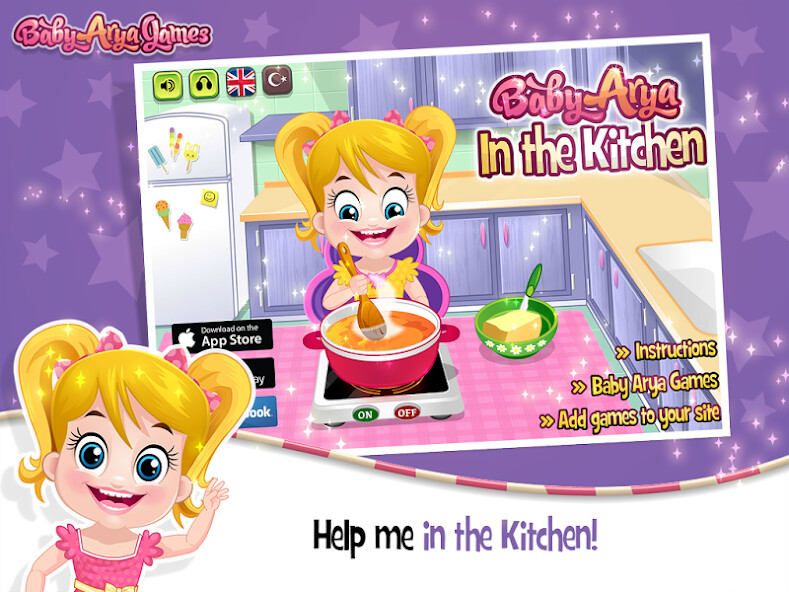 Play APK Baby Arya in Kitchen  and enjoy Baby Arya in Kitchen with UptoPlay air.com.BabyArya.Kitchen