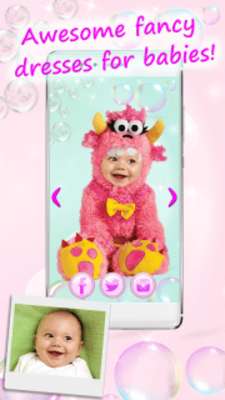 Play Baby Costumes Photo Editor 
