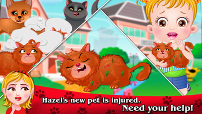 Play Baby Hazel Fluffy Cat 