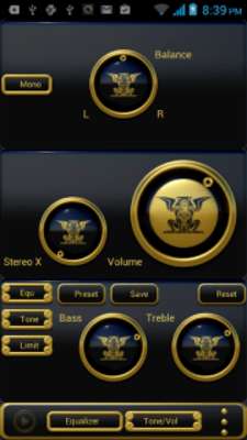 Play Babylon Poweramp skin 