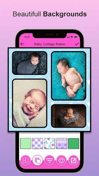 Play Baby Photo Collage Editor 