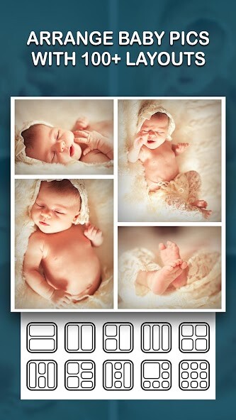 Play APK Baby photo collage  and enjoy Baby photo collage with UptoPlay com.sertanta.photocollage.babyphotocollage