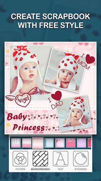Play APK Baby photo collage  and enjoy Baby photo collage with UptoPlay com.sertanta.photocollage.babyphotocollage