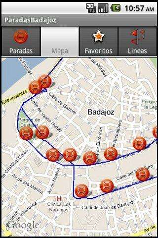 Play APK Badajoz Bus Stop FREE  and enjoy Badajoz Bus Stop FREE with UptoPlay com.cicsystems.paradasbadajoz