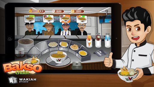 Play APK Bakso Chain: Meatballs  and enjoy Bakso Chain: Meatballs with UptoPlay com.WakiahStudio.BaksoChain