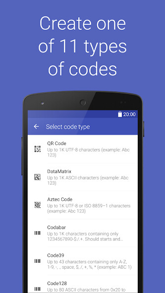 Play Barcode generator 
