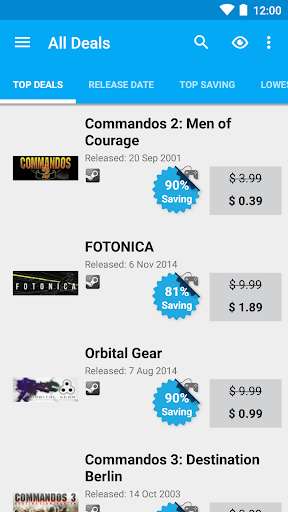 Play APK Bargain Bytes - Game Deals  and enjoy Bargain Bytes - Game Deals with UptoPlay com.rockspin.bargainbits